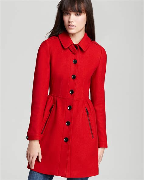 burberry brit peplum coat|Burberry cashmere cape coat.